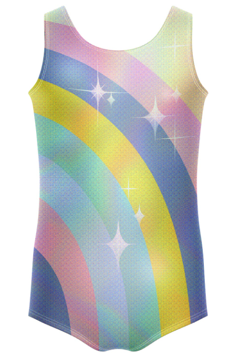Over The Rainbow Tank Leotard Over The Rainbow Tank Leotard