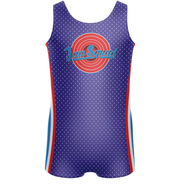 Jam Squad Tank Biketard-Purple