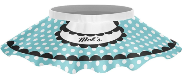Mels Diner Top Skirt-Aqua Mels Diner Top Skirt-Aqua