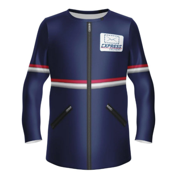 You Got Mail Boy LS Shirt – Bright navy