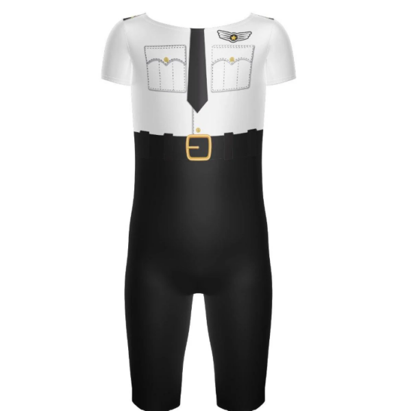 Pilot Boys Cap Sleeve Biketard