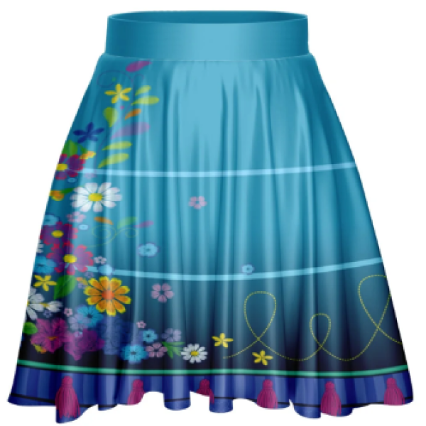 Magical Girl Character Skirt Tall Waistband