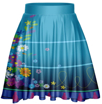 Magical Girl Character Skirt Tall Waistband Magical Girl Character Skirt Tall Waistband