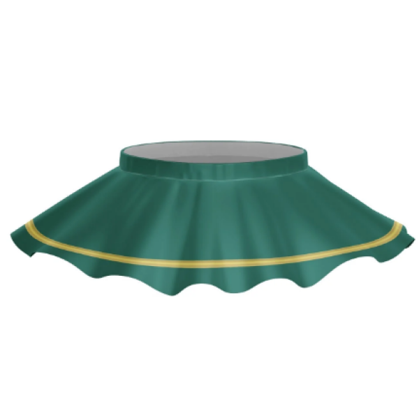 Medieval Princess Top Skirt-Forest Green