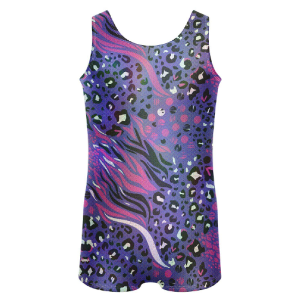 Jungle Tank Biketard-Purple