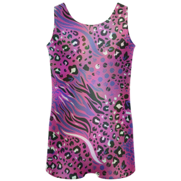 Jungle tank biketard - Fuschia