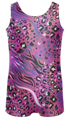 Jungle tank biketard – Fuschia Jungle tank biketard – Fuschia