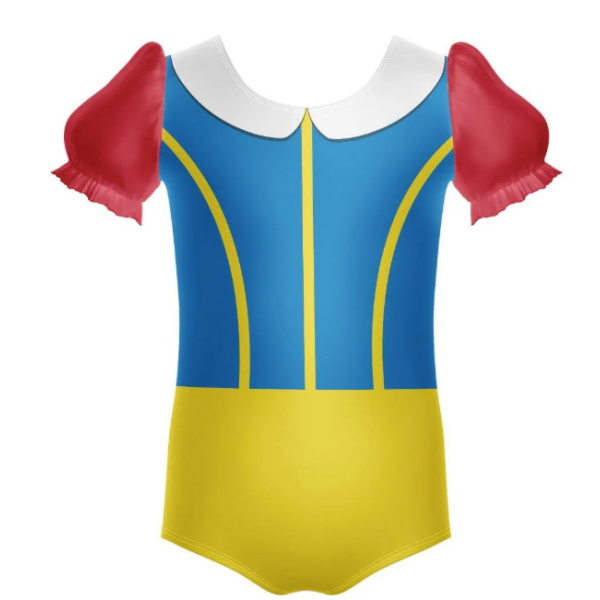 Fair Maiden Puff Sleeve Leotard - Royal