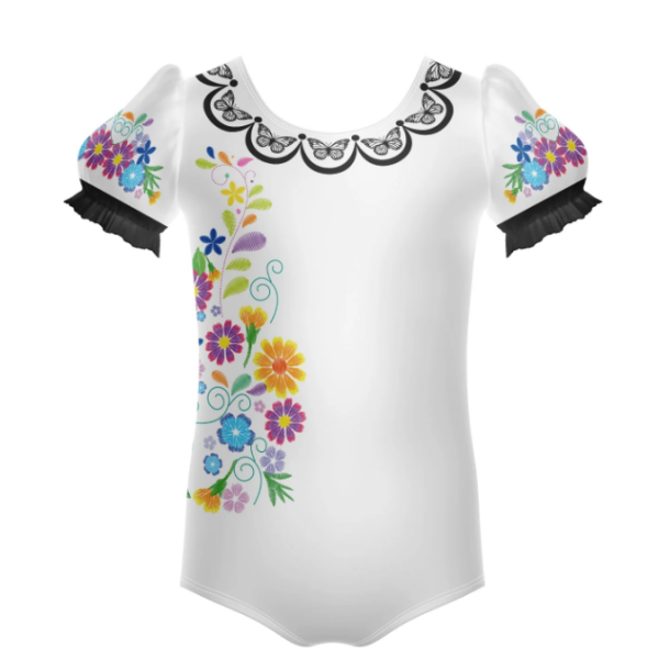 Magical Girl Leotard - white
