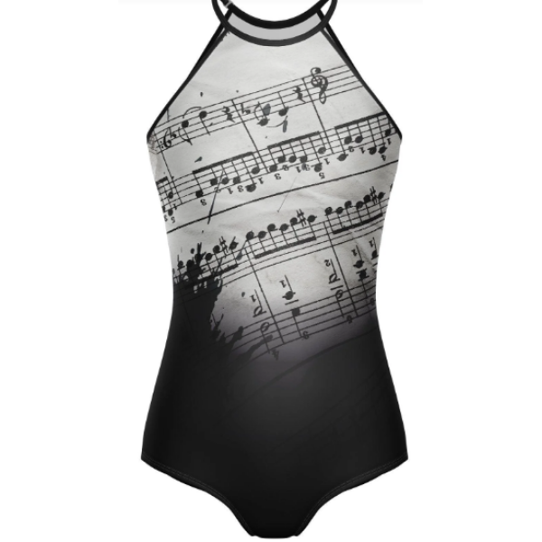 Music Halter Leotard