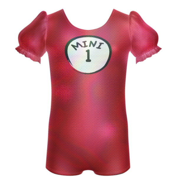 Minis Puff Sleeve Biketard #1