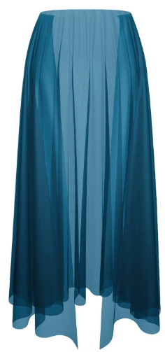 Half Skirt-Teal Half Skirt-Teal