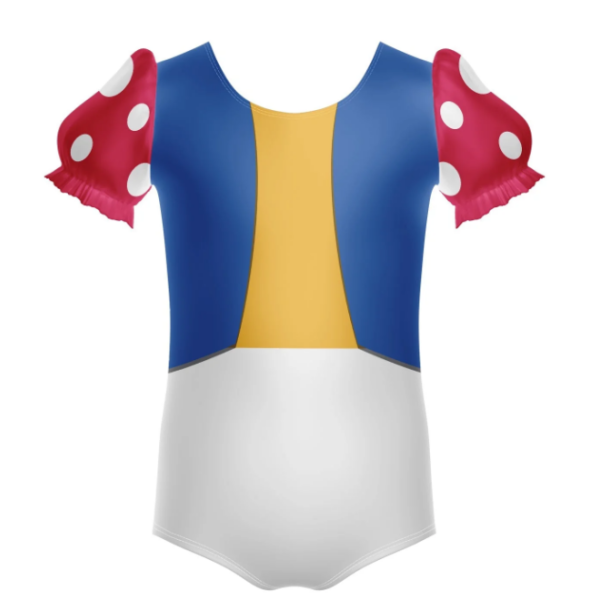 Mushroom Kingdom Puff Sleeve Leotard