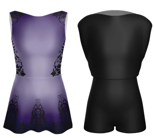 Secret Convertible Tank dress – purple Secret Convertible Tank dress – purple