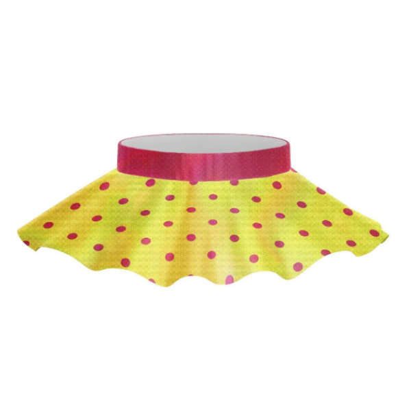 Banana Smoothie Jazz Solid Top Skirt – yellow