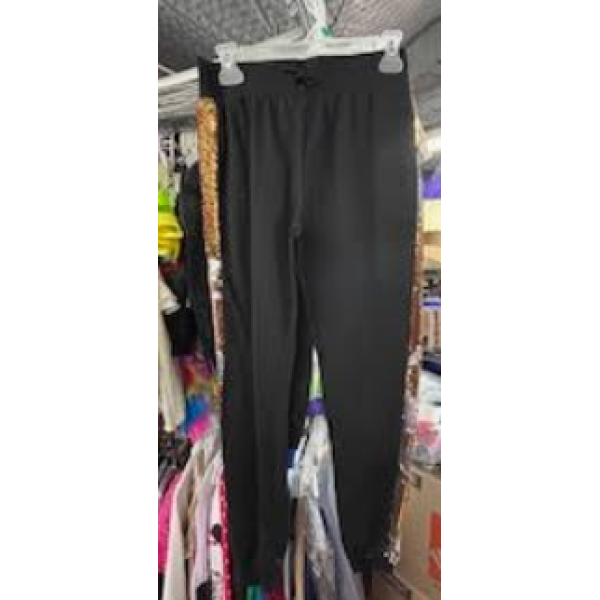 George black and gold pant