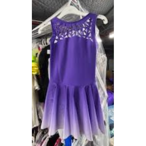 purple dress