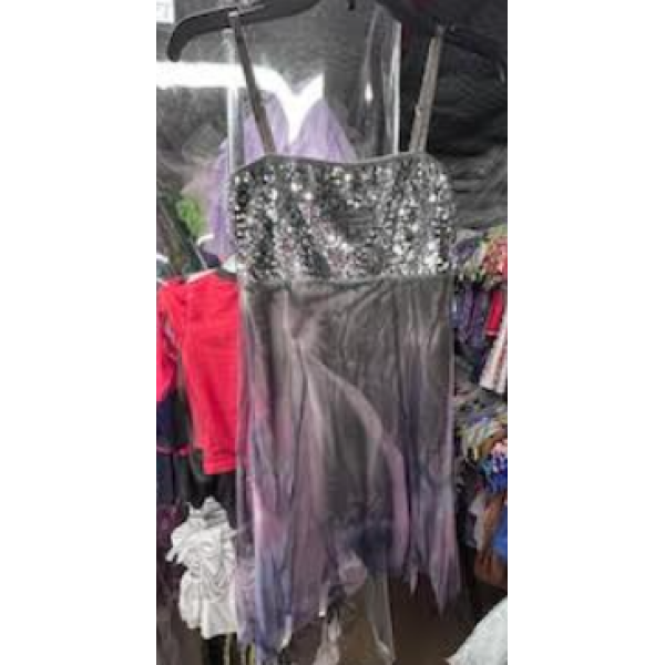 Watercolour dancewear dress