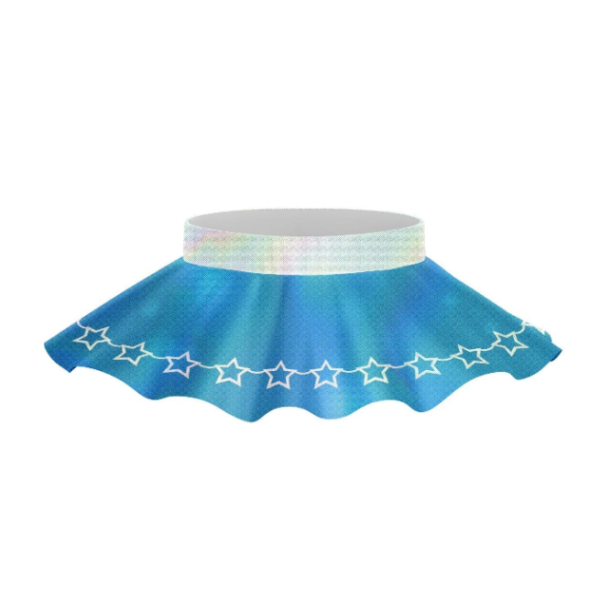 Disco Dream Rainbow Stars Top Skirt
