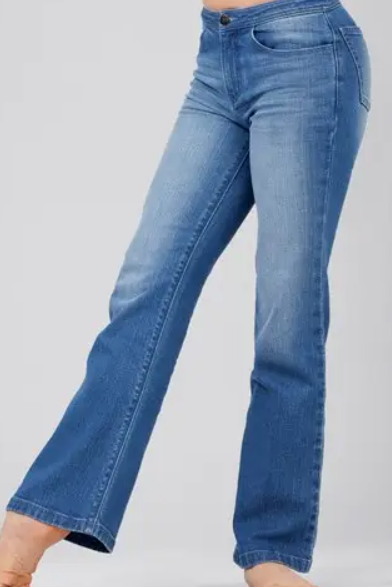 Weissman – Blue denim flare jeans Weissman – Blue denim flare jeans