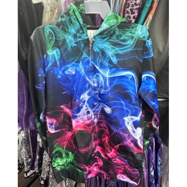 multi colour hoodie