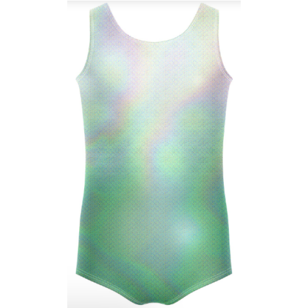 Princess Tank Leotard-SOLID MINT COLOUR